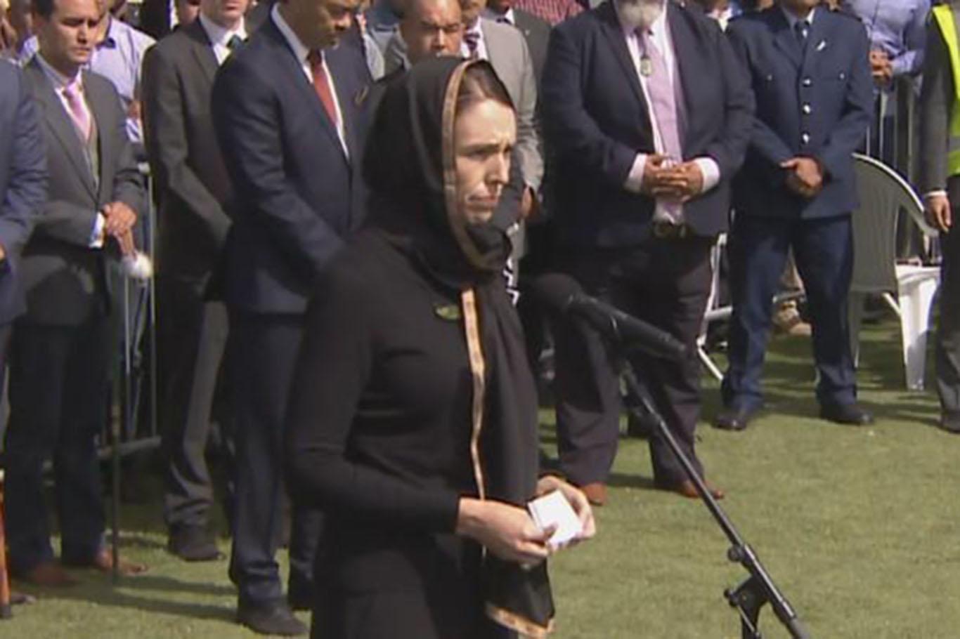 Yeni Zelanda Başbakanı Ardern hadis okudu Yeni Zelanda Başbakanı Ardern hadis okudu